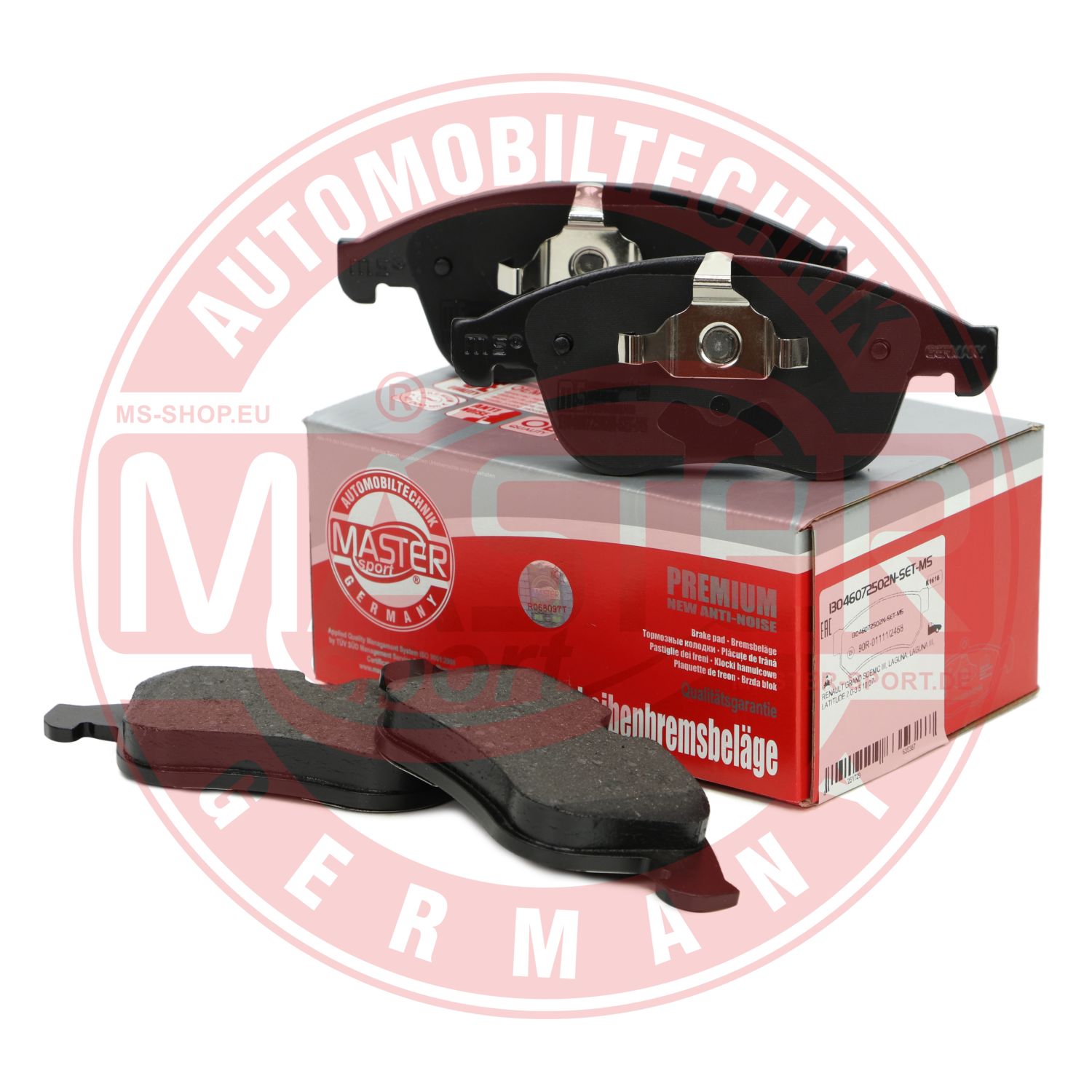 Placute frana MASTERSPORT GERMANY 13046072502N-SET-MS